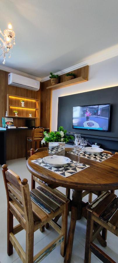 Apartamento Climatizado Familiar Novo Ed Lirio Do Vale Prox Ao Termas De Piratuba Sc Esterno foto