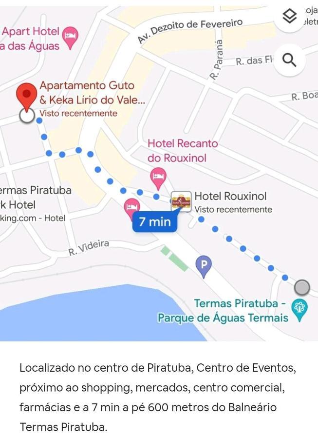 Apartamento Climatizado Familiar Novo Ed Lirio Do Vale Prox Ao Termas De Piratuba Sc Esterno foto